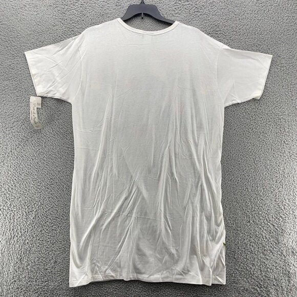 Vtg‎ 90s MOM Shirt One Size White Port of Naples Night Dress Paint Single Stitch - Picture 11 of 12